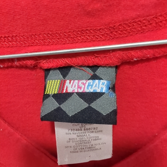 Jersey Shirt NASCAR Women's Size Small Sparkles On The Logo On Front & Back - Picture 8 of 14
